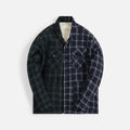 Greg Lauren Sherpa Lined Boxy Jacket - Navy