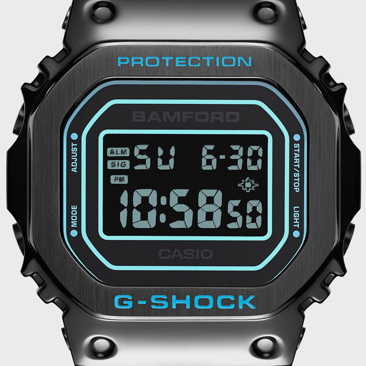 G-Shock x BAMFORD LONDON® 5600 - Black / Blue