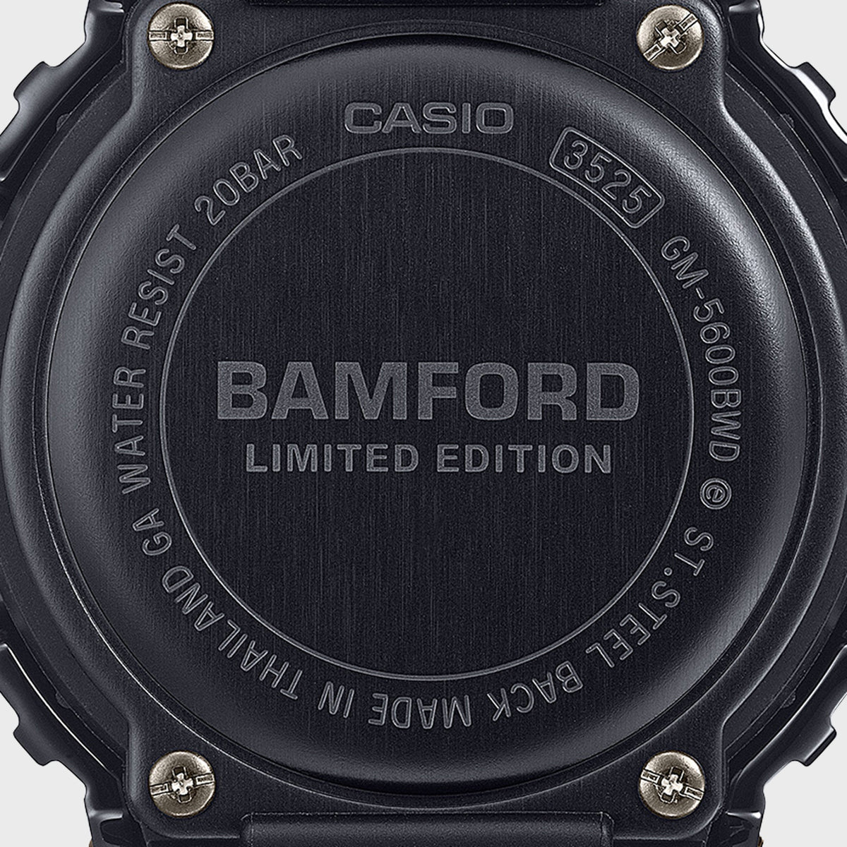G-Shock x BAMFORD LONDON® 5600 - Black / Blue