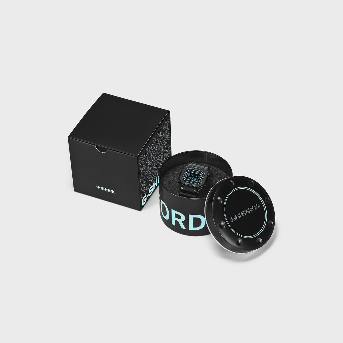 G-Shock x BAMFORD LONDON® 5600 - Black / Blue