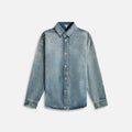 Loewe Anagram Overshirt - Washed Denim