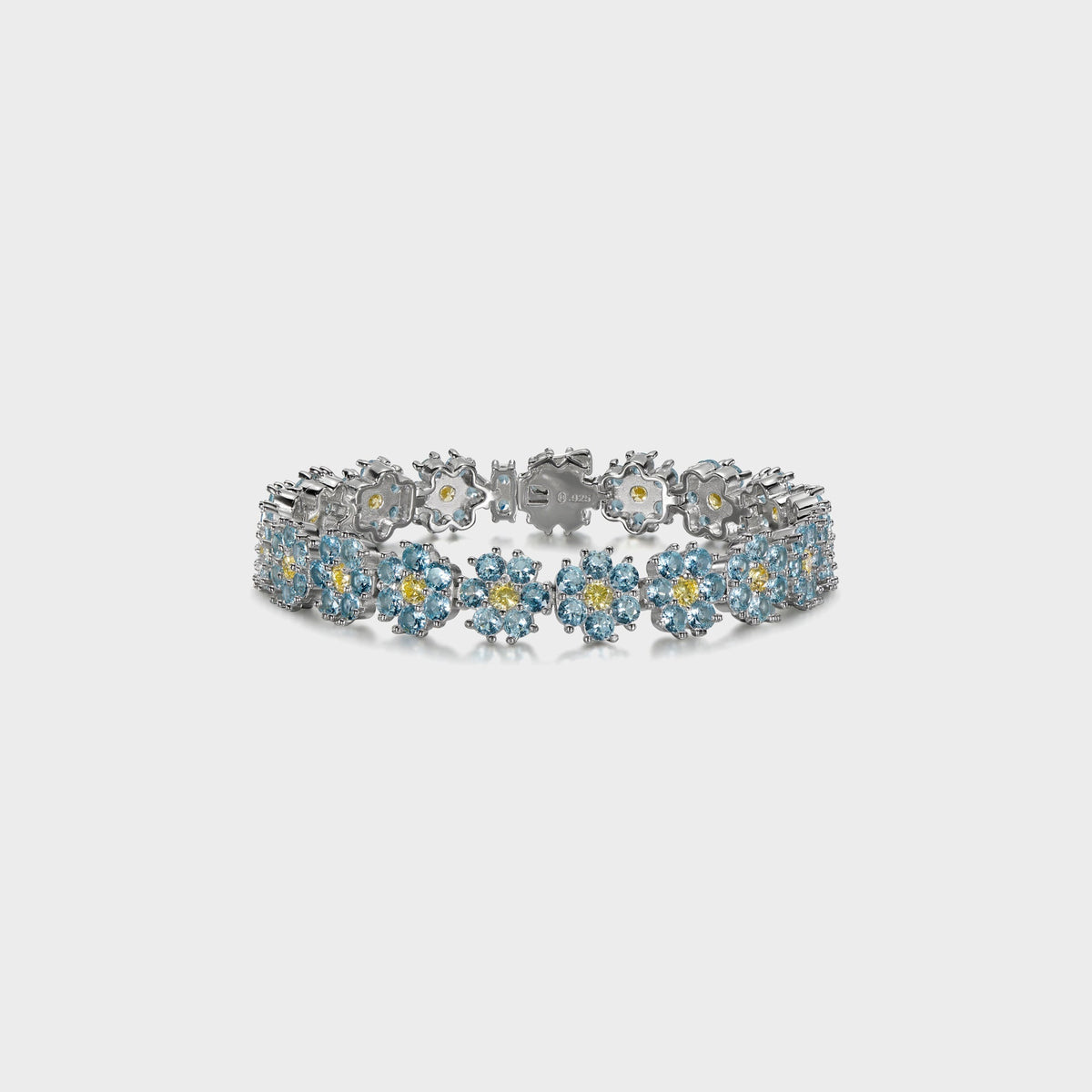 Hatton Labs Daisy Tennis Bracelet - Blue / Yellow