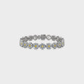 Hatton Labs Daisy Tennis Bracelet - Yellow / White