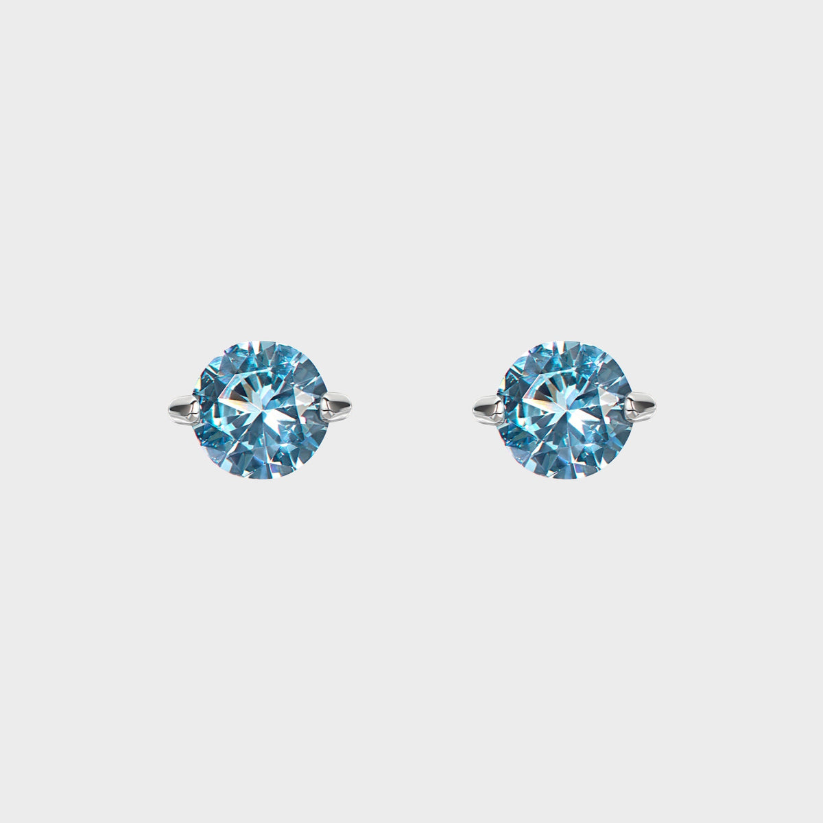 Hatton Labs Round Earrings - White