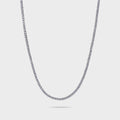 Hatton Labs Classic Tennis Chain M Necklace - White