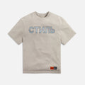 Heron Preston Tee Reg CTNMB - Strass Grey / Cobalt Blue