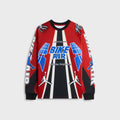 Jordan x Nigel Sylvester Bike Air Jersey - Cinnabar / Black / Lyon Blue
