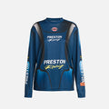Heron Preston Racing Dry Fit Long Sleeve Tee - Navy Light