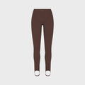 NikeSKIMS Matte V-Panel Sitrrup Leggings - Dark Sepia