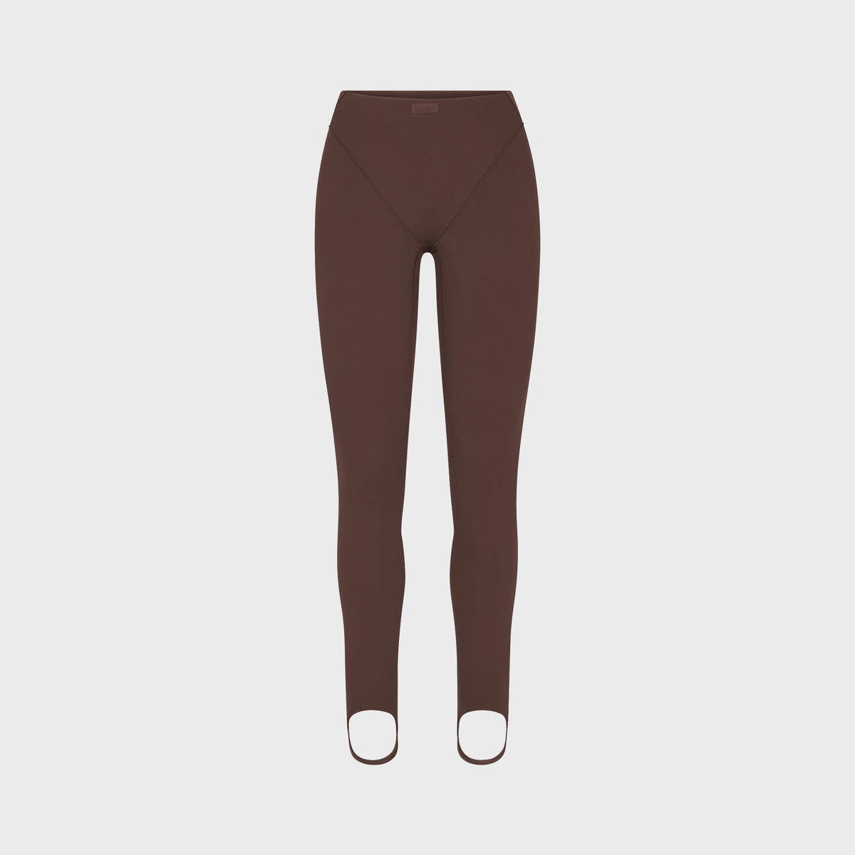 NikeSKIMS Matte V-Panel Sitrrup Leggings - Dark Sepia