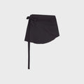 NikeSKIMS Stretch Knit Wrap Skirt - Obsidian