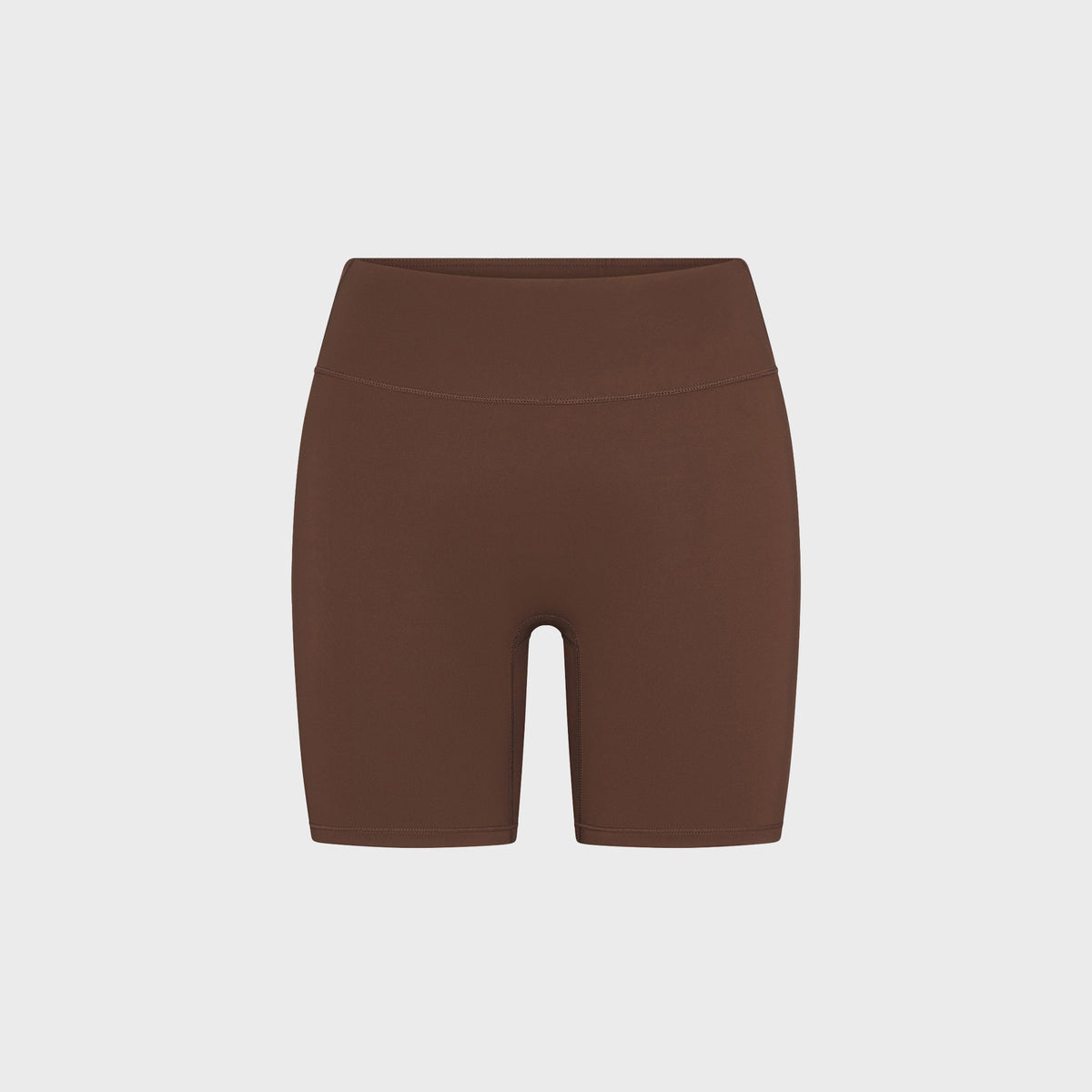 NikeSKIMS Matte High-Waisted Biker Shorts - Dark Sepia