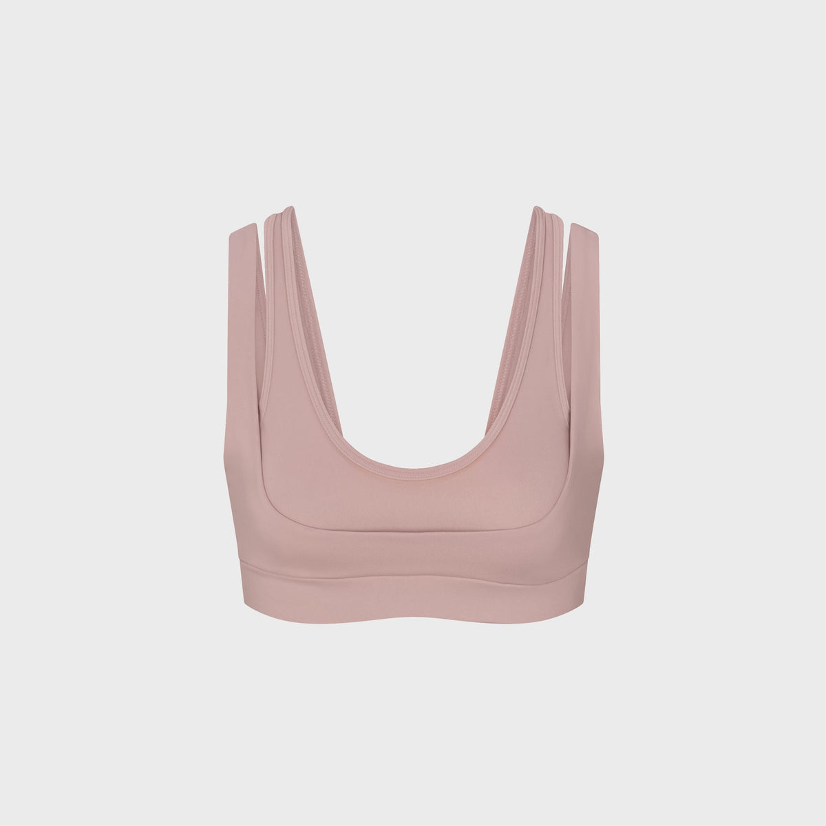 NikeSKIMS Matte Double-Strap Scoop Bra - Himalayan