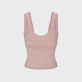 NikeSKIMS Matte Double-Strap Scoop Tank Top - Himalayan