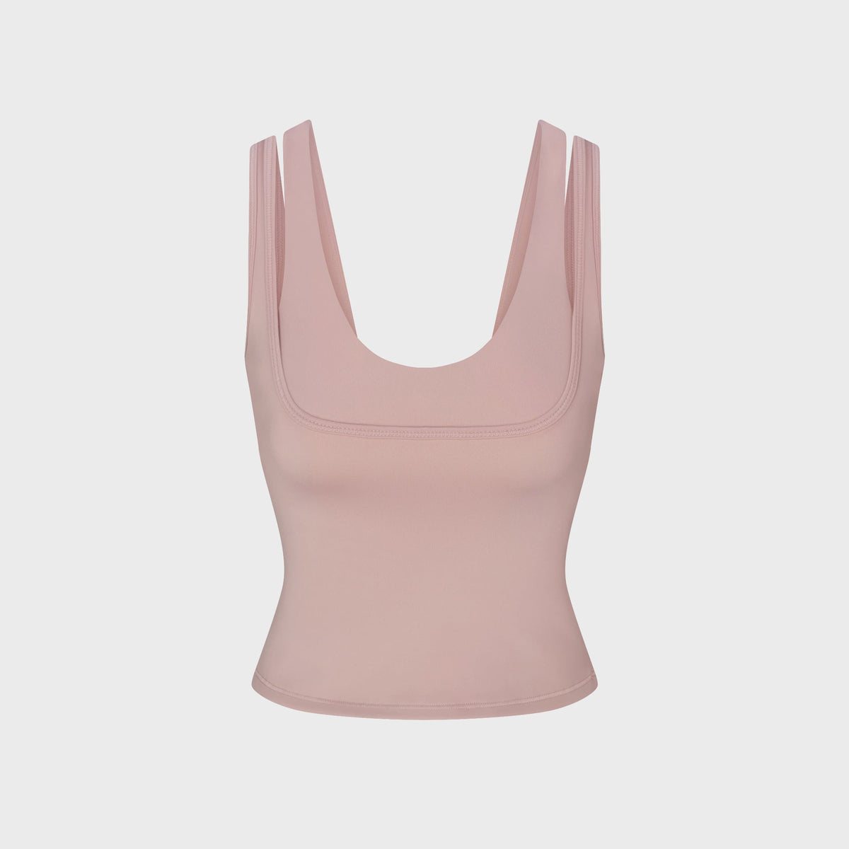 NikeSKIMS Matte Double-Strap Scoop Tank Top - Himalayan