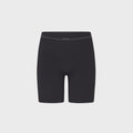 NikeSKIMS Ribbed Seamless Shorts - Obsidian / Armor