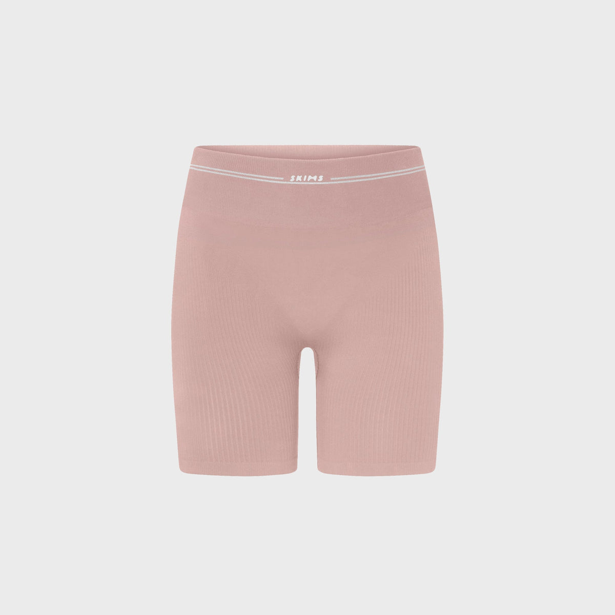 NikeSKIMS Ribbed Seamless Shorts - Himalayan / Ecru