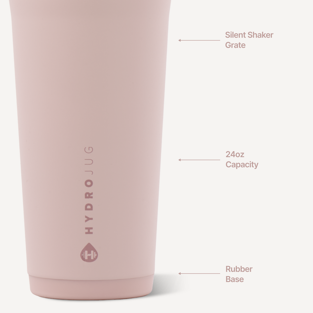 Insulated Shaker (24oz) - Dusty Rose - image 5