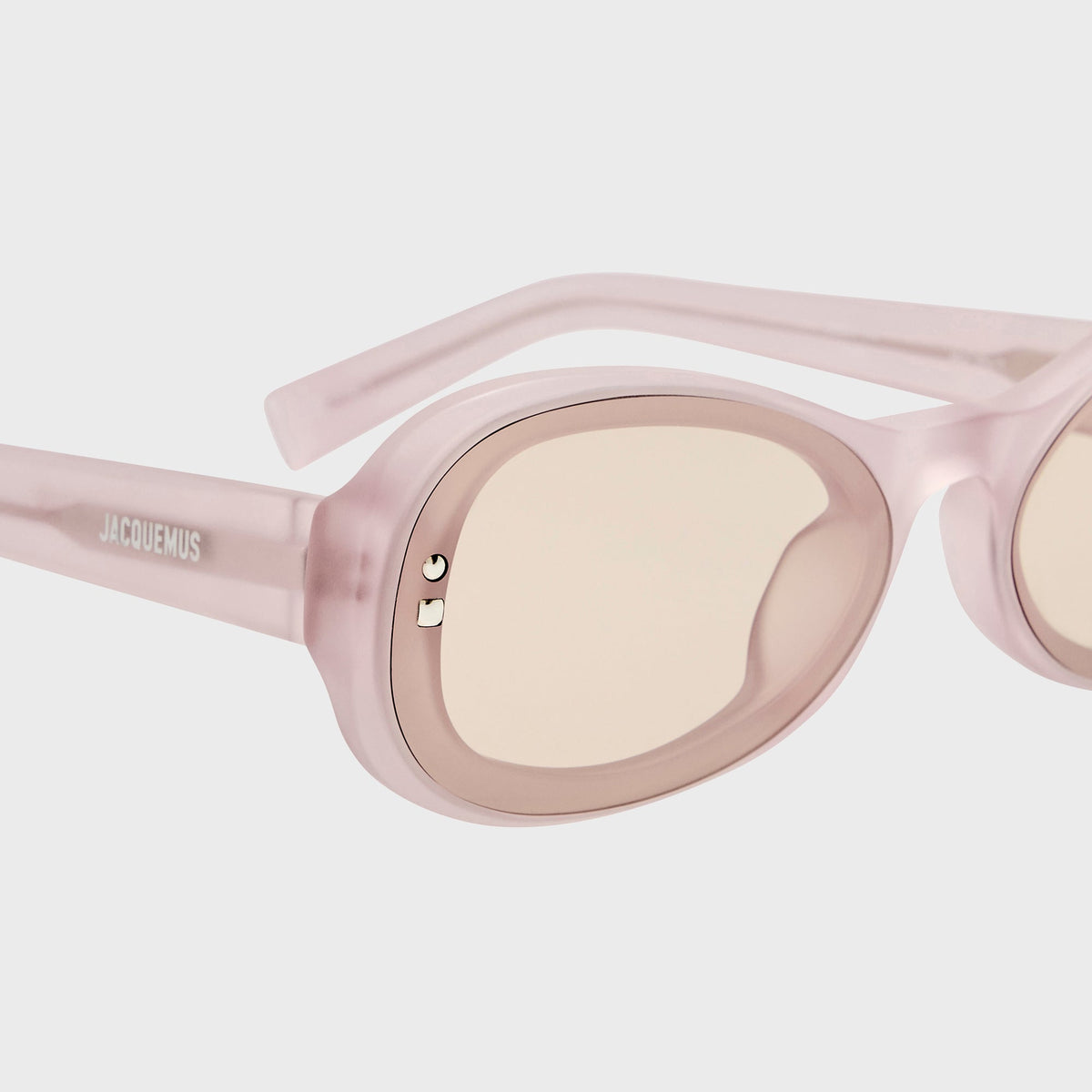 Jacquemus Jac 194 Frames - Sanded Blush / Silver / Mink