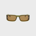 Jacquemus Pisco Frames - Sanded Green / Light Gold / Brown