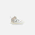 Nike Toddler Air Jordan 1 Mid SE Craft - White / Light Orewood / Brown / Tech Grey / Sail