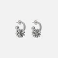Justine Clenquet Daisy Earrings - Palladium