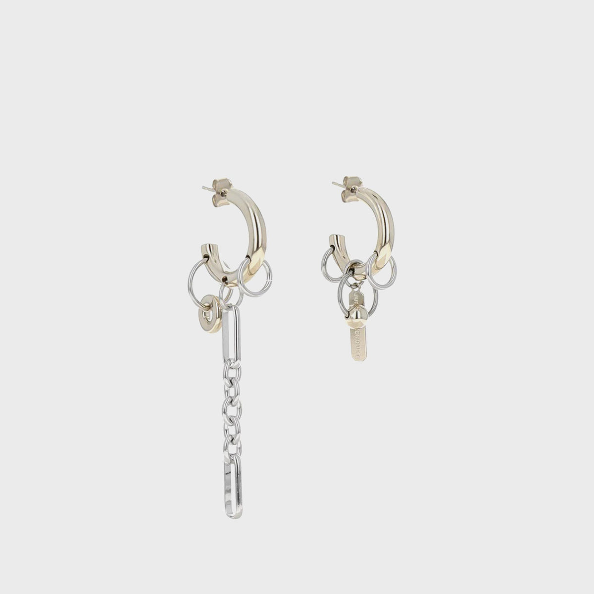 Justine Clenquet Iris Earring - Silver