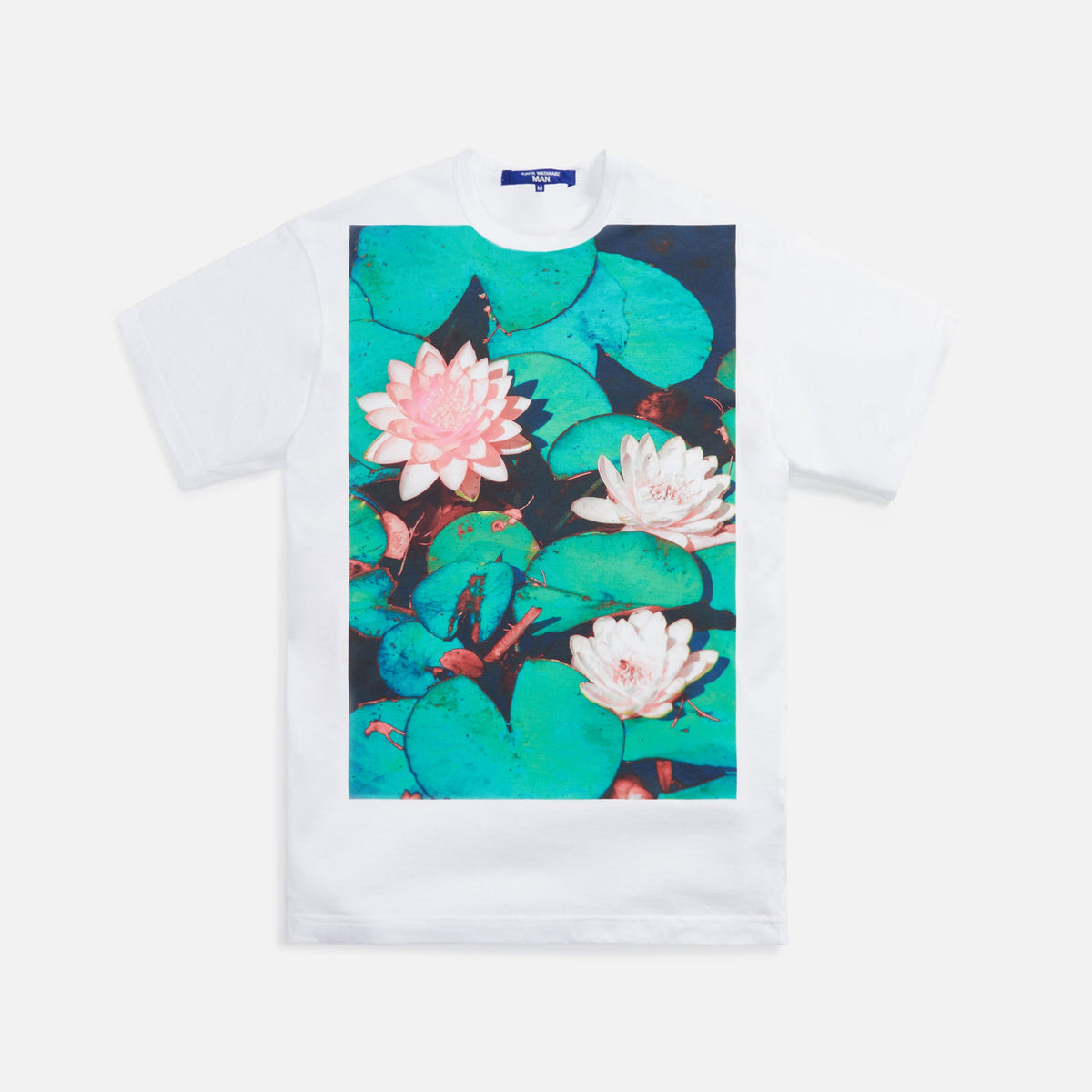 Junya Watanabe Man Cotton Jersey Print Tee - White