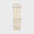 Jean Paul Gaultier Mesh Trouser Printed Tattoo Marinière - Ecru