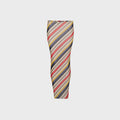 Jean Paul Gaultier Retro Stripe Printed Mesh Maxi Skirt - Multi