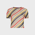 Jean Paul Gaultier The Retro Stripe Baby Tee - Multi