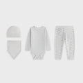 Kith Baby Monogram Box Gift Set - Light Heather Grey