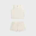 Kith Baby Monogram Terry Tank Set - Silk