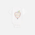 Kith Baby Just Us Apple Graphic Bodysuit - White