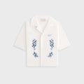 Kith Kids Novelty Thompson Camp Collar Shirt - White