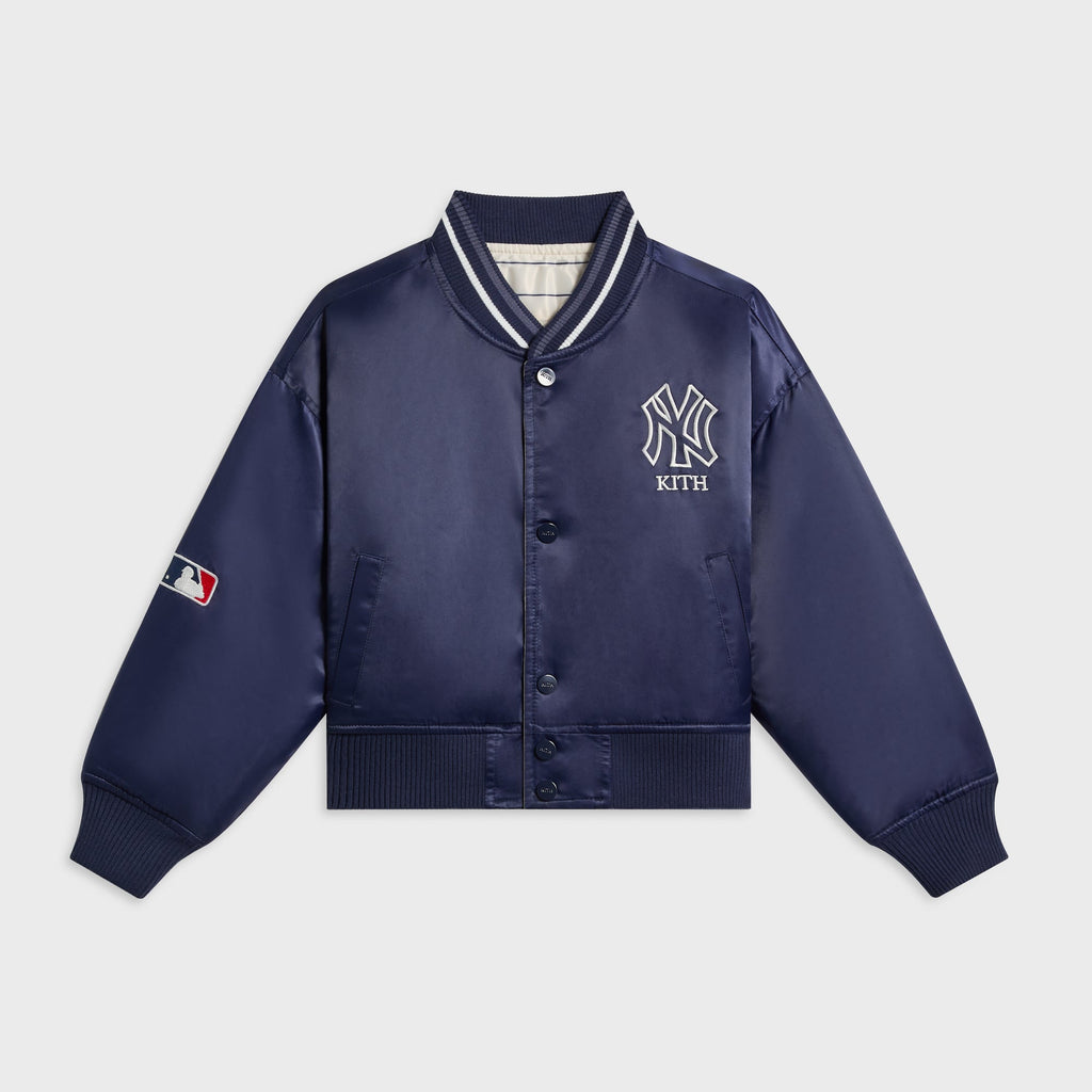 Kith Kids for the New York Yankees Reversible Gorman Jacket - Nocturnal