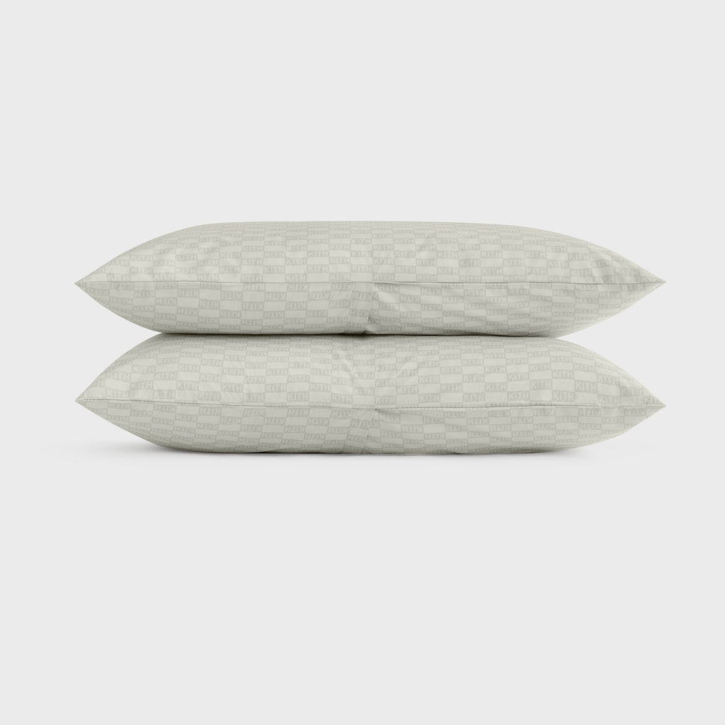 Kith Monogram Queen Size Bedding Set - Concrete
