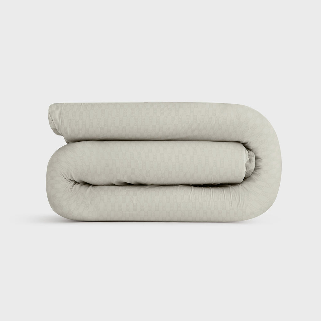Kith Monogram Queen Size Bedding Set - Concrete