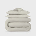 Kith Monogram Queen Size Bedding Set - Concrete