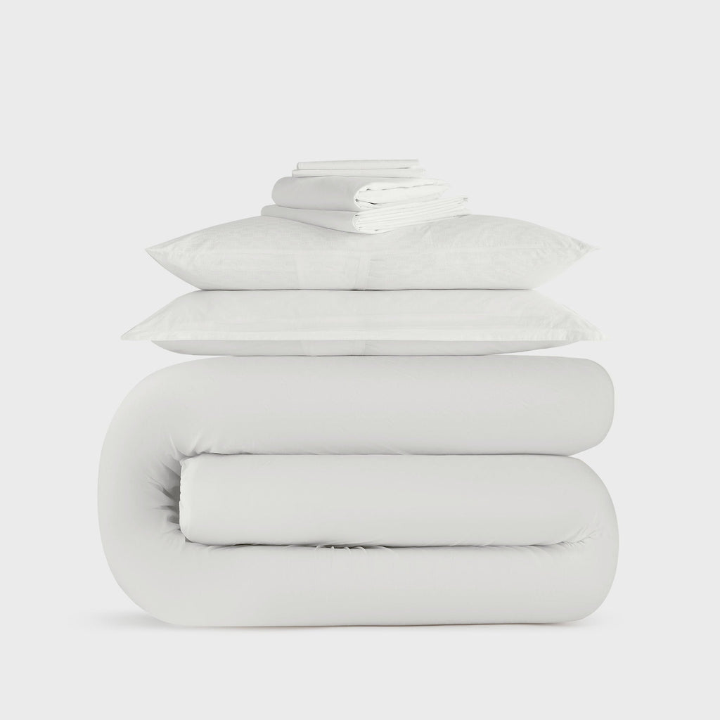 Kith Monogram King Size Bedding Set - White