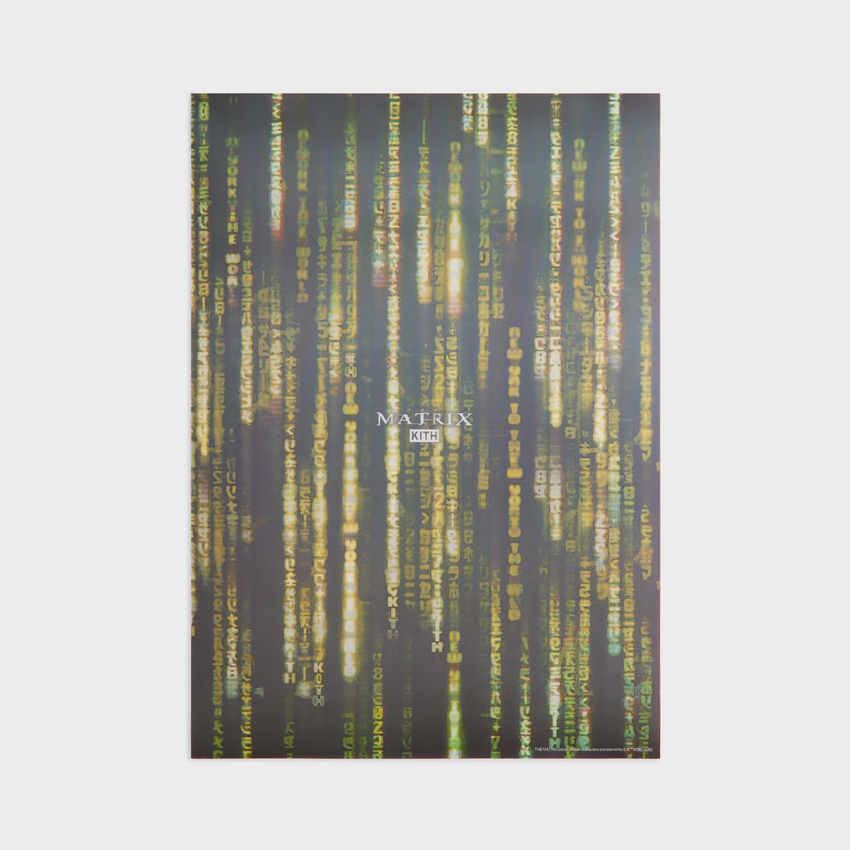 Kith for The Matrix Lenticular Poster - Multi