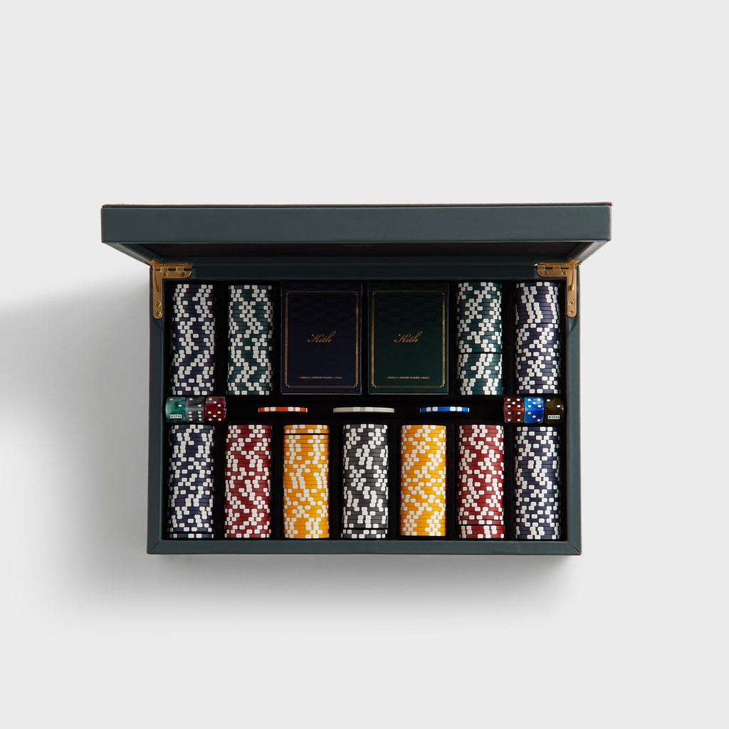 Kith Monogram Jacquard Poker Set - Machine