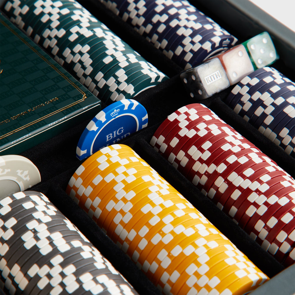 Kith Monogram Jacquard Poker Set - Machine