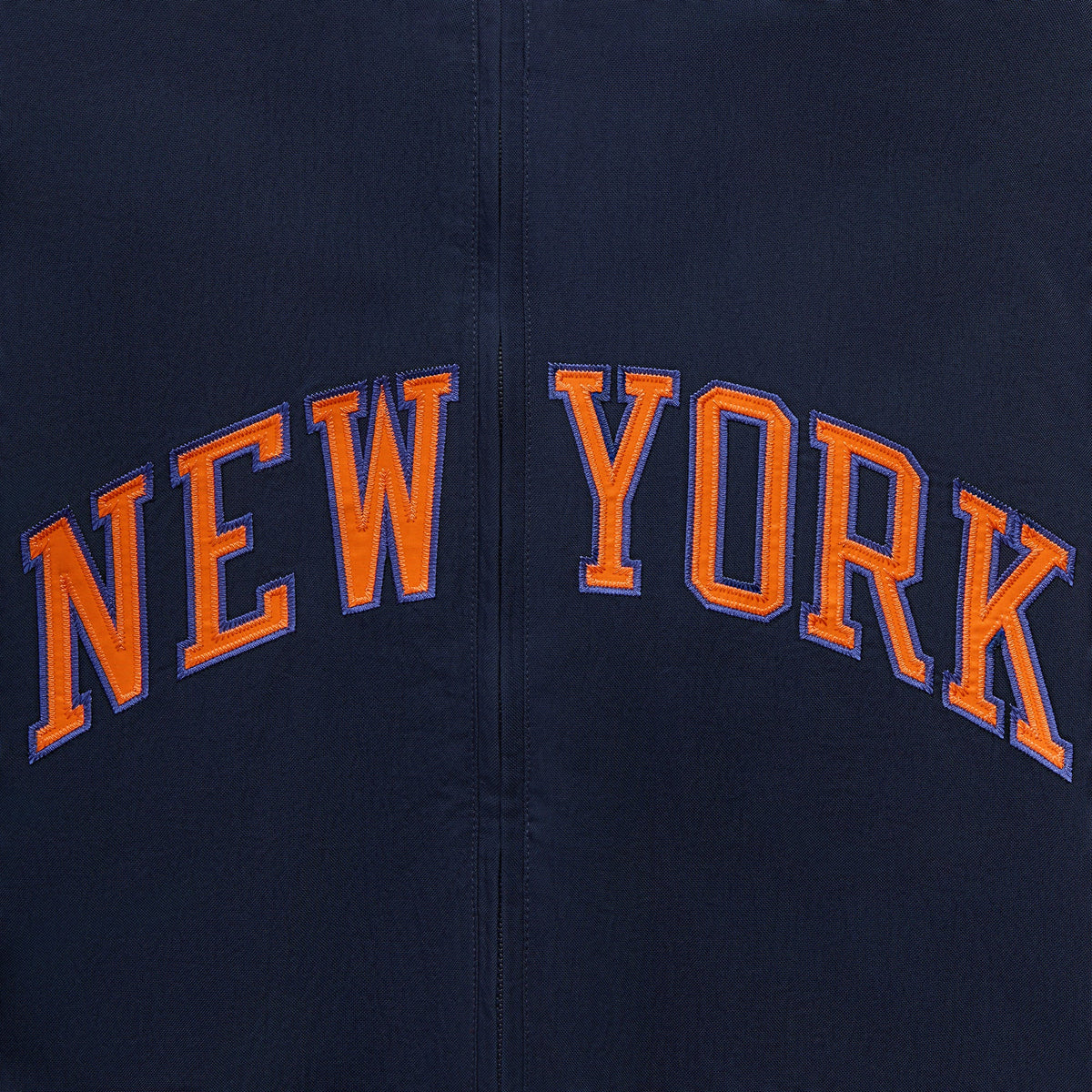Kith for the New York Knicks Padded Nylon Jacket - Nocturnal