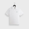 Kith Micro Waffle Drew Polo Shirt - White