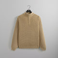 Kith Garment Dyed Wyona Quarter Zip - Pignut