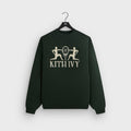 Kith Ivy Emblem Crewneck Sweater - Ivy Green