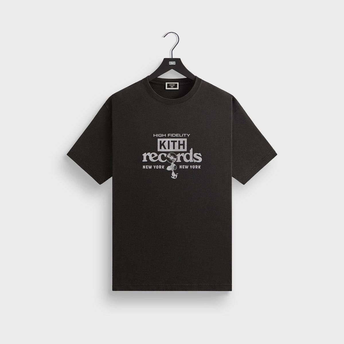 Kith for Peanuts High Fidelity Vintage Tee - Black