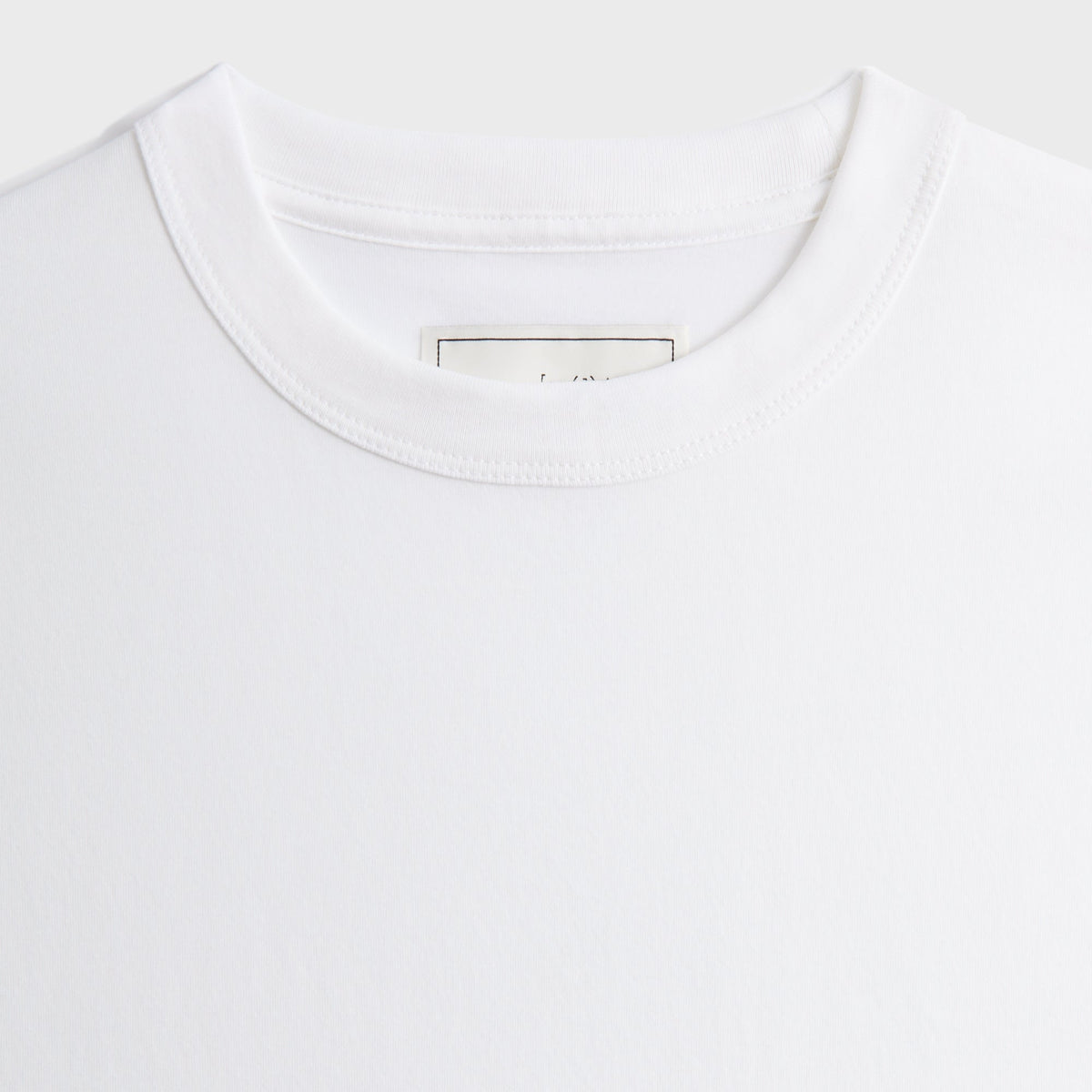 &Kin Pima Jersey Alex Boxy Tee - White