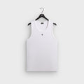 Kith Crest Ribbed Tank - White